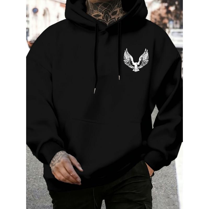 Christian Bible Verse Psalm 91:4 Print Men Women Hooded Sweatshirt Autumn Winter Outdoor Vacation Casual Loose Warm Sportswear
