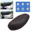 Motorcycle Seat Cover Thickened Waterproof Anti-skid Seat Protection 3D Faux Leather Seat Pad Protective Cover for Motorcycle