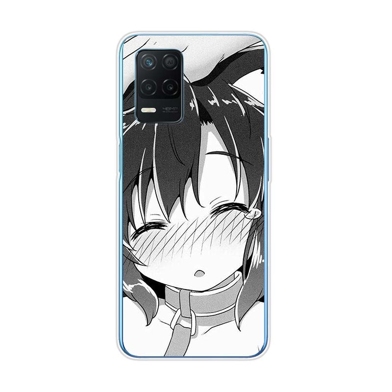 Anime Girl Japan Faces For Realme 8 8i V3 V5 GT Neo Flash Edition Explorer Master Neo2 Narzo 30 50i 50A C21Y Phone Case