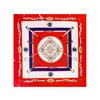 90cm Silk Scarf Headscarf Classic Scepter Print Silk Scarf Women's Satin Square Scarf Shawl