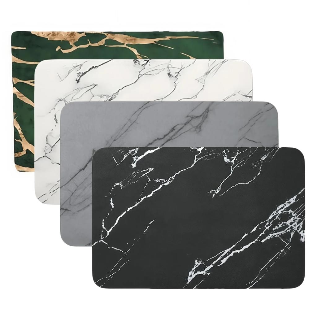 Bathroom Rugs Bath Diatomite Stone PU Floor Mat Non Slip Quick Dry Pad 60x40CM Bathroom Rugs Bath Diatomite Stone PU Floor Mat N