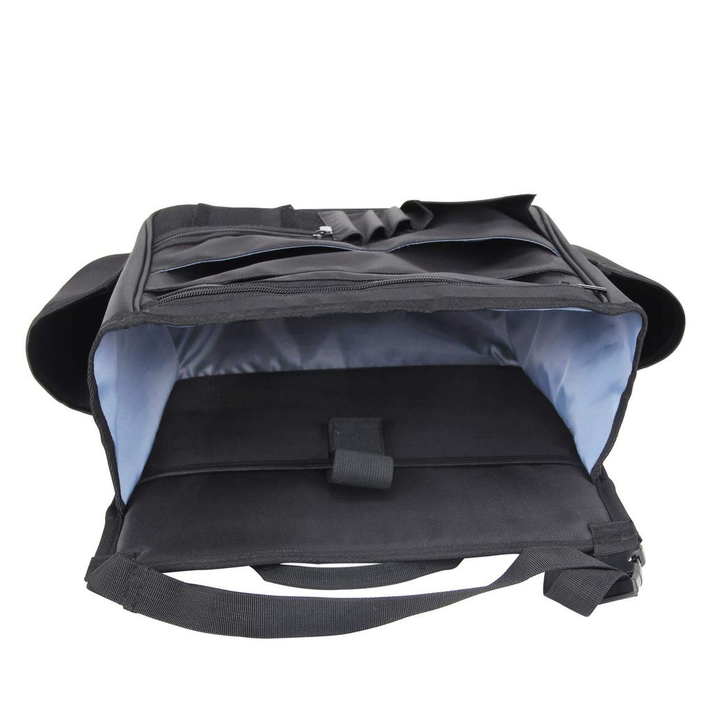 Luxja Car Storage Car Passenger Seat Many Water Repellent Pocket, Storage, Pockets, (Black)