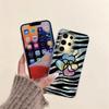 Case For Samsung Galaxy  A56 S24 S25 Plus Ultra A15 A25 A55 A35 A16 A26 A36 Phone Cover Gradient Color Cat Leopard Print Bumper