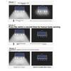 LED Solar Wall Light, Fake Security Camera Lamp, Motion Sensor, Waterproof Outdoor Garden Courtyard Solar Flood Light