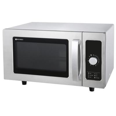 Professionelle Mikrowelle mit Timer, 1000 W Leistung, 25 l Fassungsvermögen