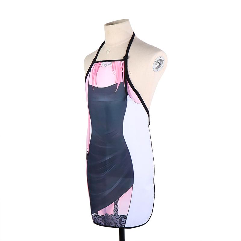 Sexy Women'S Apron Fun Single Party Gift Universal Male And Female Chefs Bbq Kitchen Novelty Apron