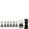 Dehua Ice Kung Fu Tea Set Ceramic Tea Ware Pu Jade Cover Bowl Teacup Fair Cup High-end Souvenir