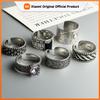 BF CLUB 925 Sterling Silver Ring For Women Jewelry Retro Black Stone Open Vintage Handmade Ring Allergy For Party Birthday Gift