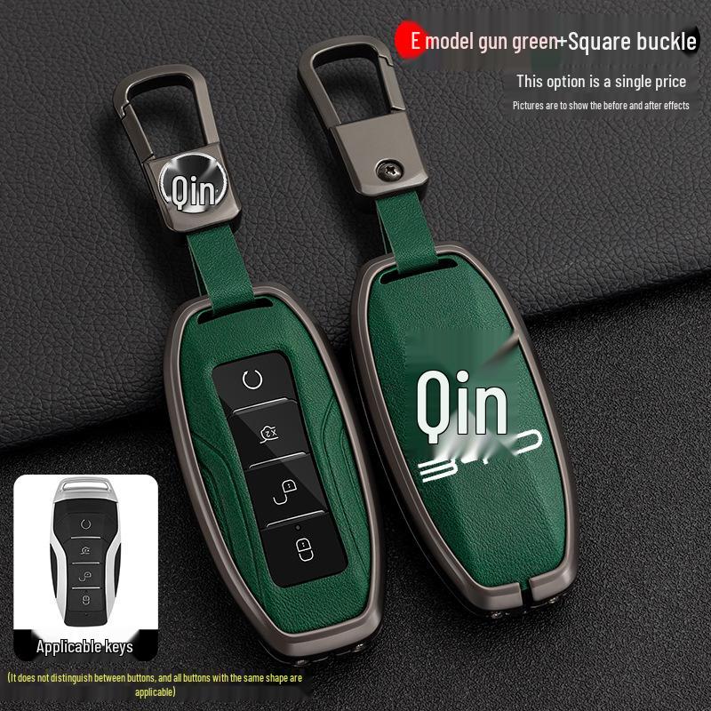 High-End Metal Shell Set for BYD Yuan, Song MAX, Qin 80, 18 Model, S7 Key Fobs