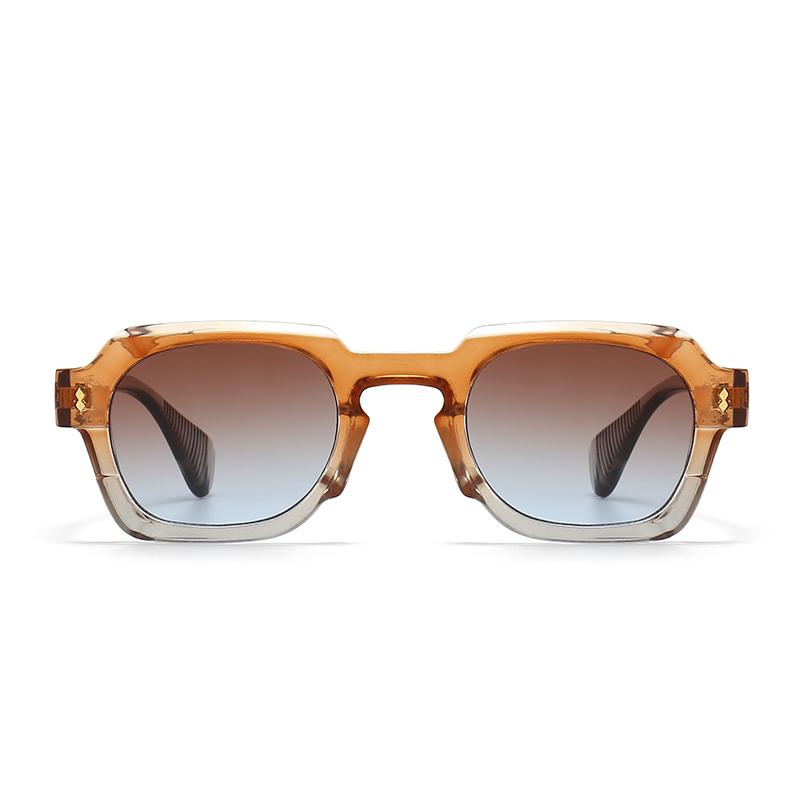 Cross-Border European and American Narrow Frame Export Sunglasses Trendyy Retro Sunglasses 6056
