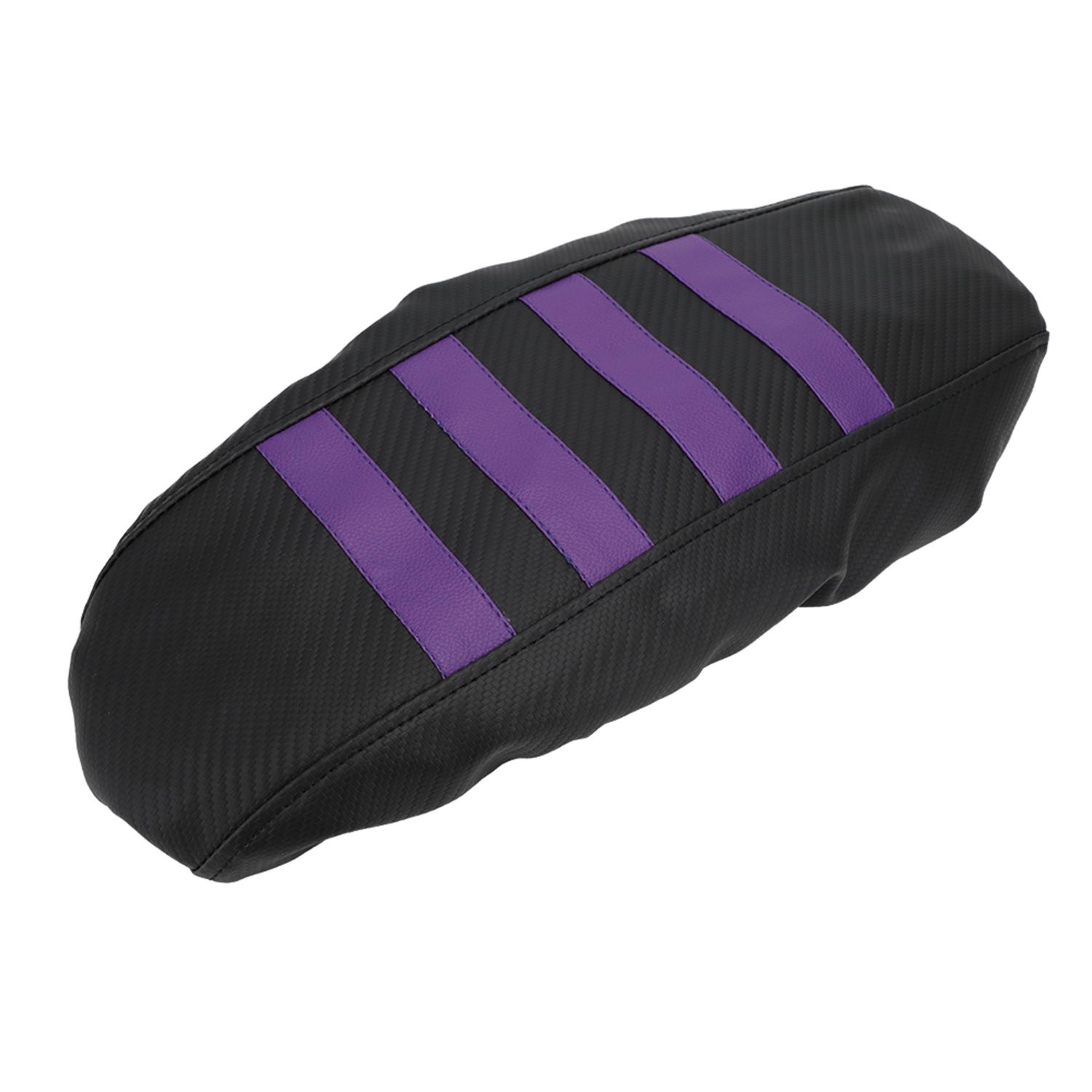 For SUR-RON Surron LB Light Bee S X Motocross Striped Soft Seat Cover PVC Black Red Blue Purple Anti-skid Covers Cushion New фиолетовый