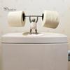 Creative Bathroom Storage Solutions Weightlifter Toilet Paper Holder 3D Printed Barbell Lifter Roll Functional And Fun Fitness Enthusiasts Gift