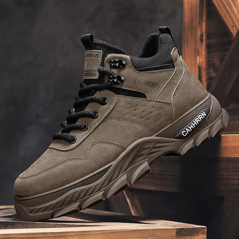 Fashion CYYTL Mens Boots Casual Shoes Winter Cowboy Combat Tactical Motorcycle Chelsea Ankle Work Leather Outdoor Hiking Designer Luxury