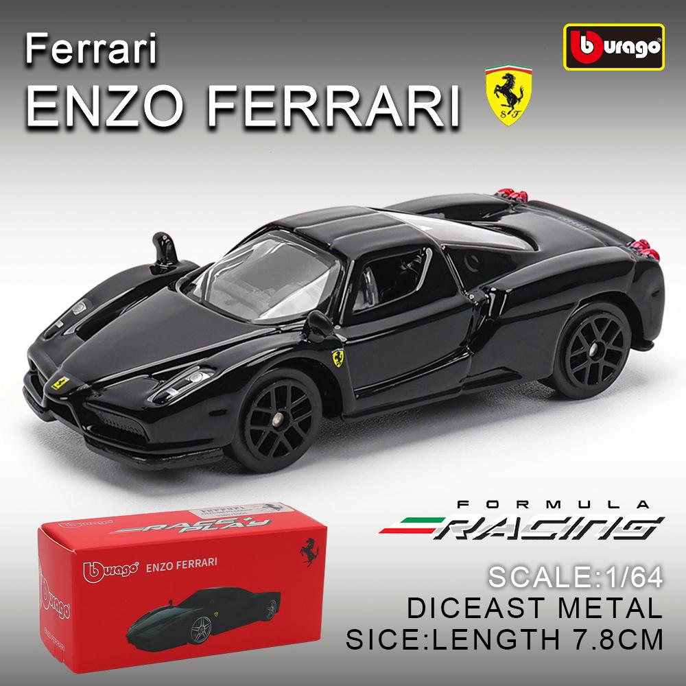 Bburago 1:64 véritables modèles de voiture Ferrari SP1 812 COMPETIZIONE ENZO F40 F12TDF SF90 série jouets cadeau de Noël pour garçon enfants