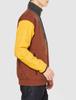 Jacket NB Athletics Full Zip Quilted Outerwear MJ23501 ROK S [New Balance] (Rich Oak)