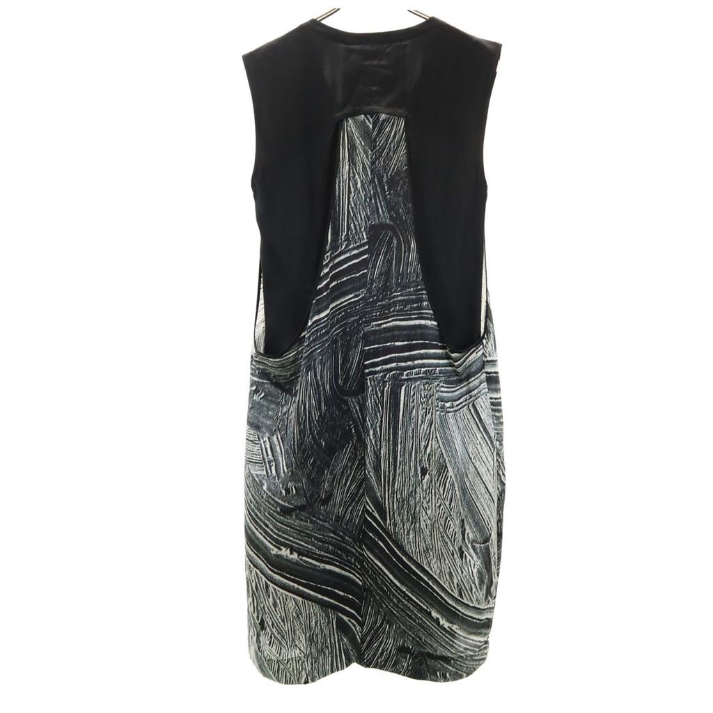 HELMUT LANG silk Overall handle No sleeve one piece S black Women Used