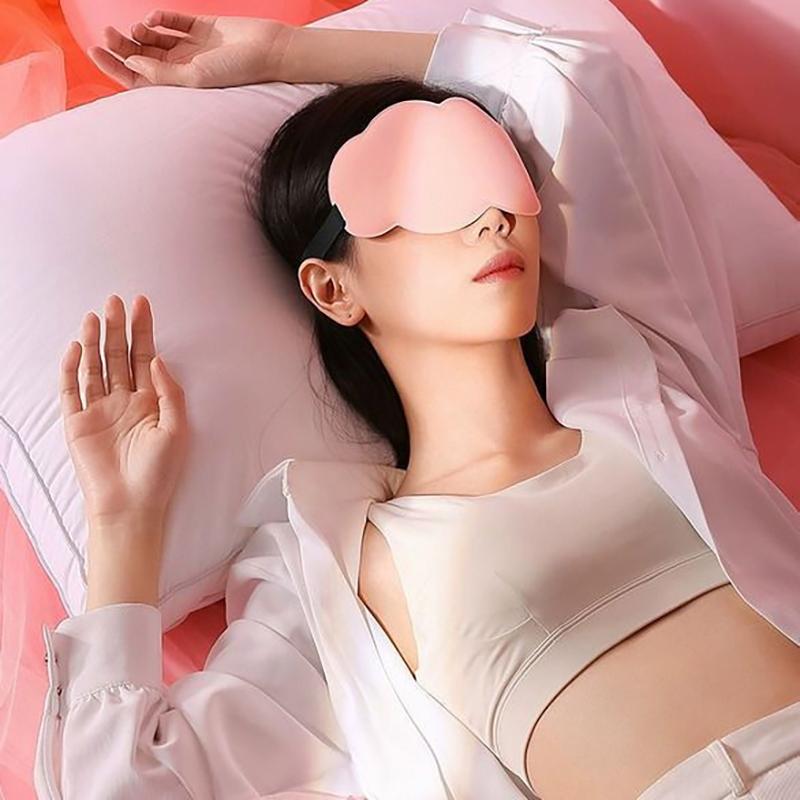 6D Sleeping Mask Block Out Light Sleep Mask For Eyes Soft Sleeping Aid Eye Mask For Travel Eyeshade Night Breathable Slaapmasker
