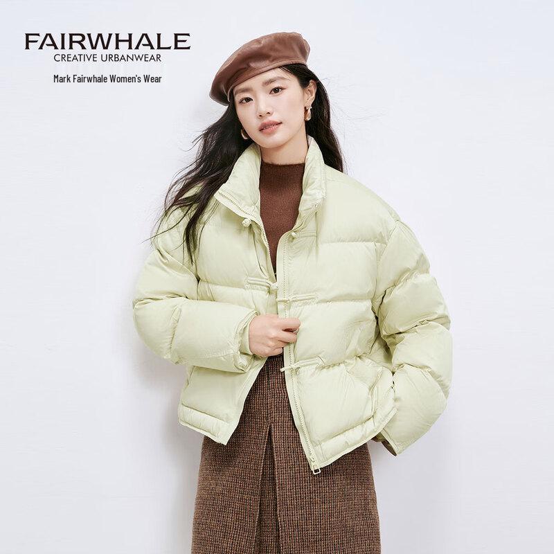 

Mark Hua Fei Женская модная короткая пуховая куртка со стойкой L