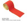 Christmas Ribbon Solid Color Polyester Craft Ribbon for Gift Wrapping Bows 5-Yard Holiday Decor