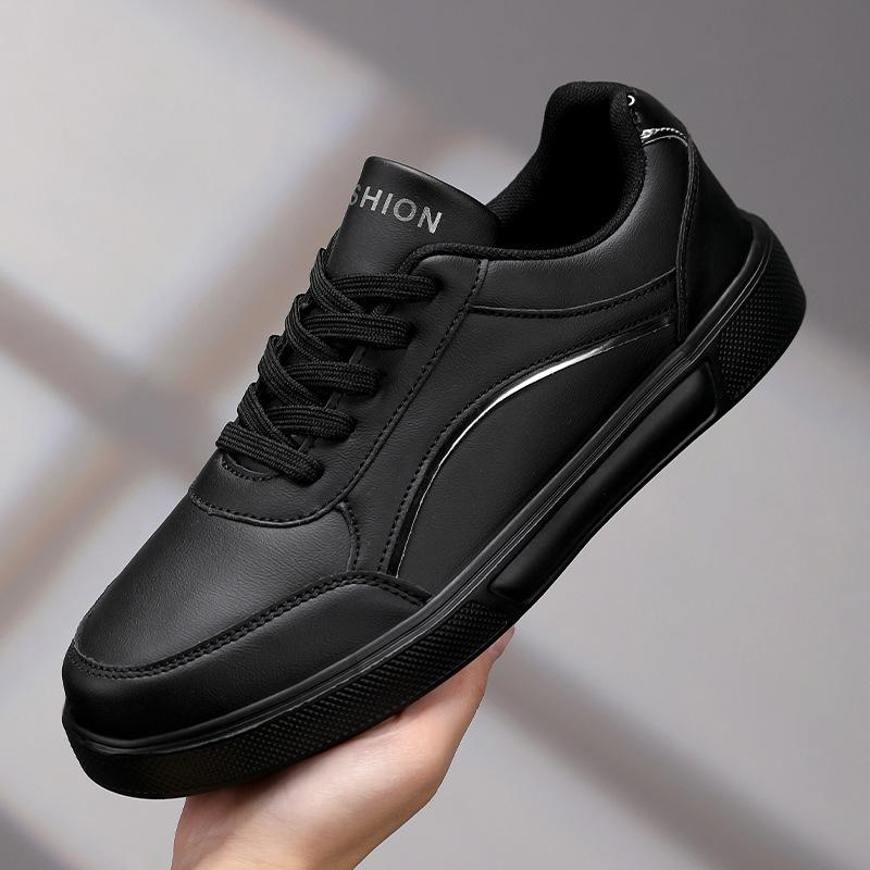 2025 Casual Fashion Sports Skateboard Shoes Little White Shoes Non-slip Waterproof Breathable Women's Board Shoes Versatile Little White Shoes