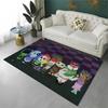 Game Dandy World Cartoon Non-Slip Area Rug for Living Room,Bedroom,Playroom,Soft Carpet Floor Mat Home Decor Rug Kids Room