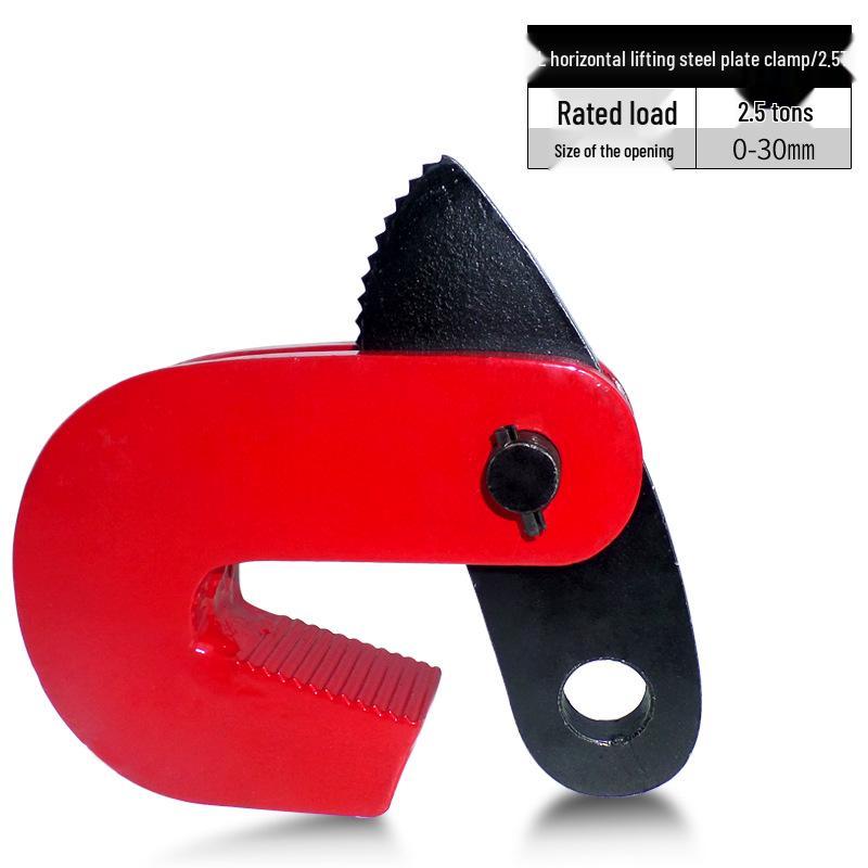 Jinyou Steel Plate Lifting Clamp: L-Type Vertical & Horizontal Forged Turning Rigging Hook