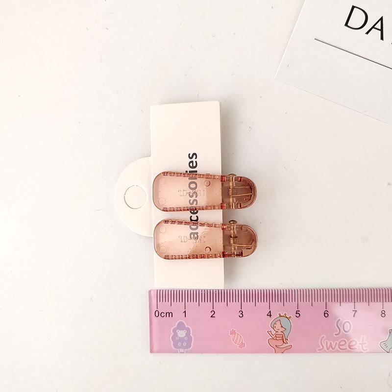 2pc Fashion Cute Bright Color BB Hairpin Hair Side Clips for Girls Women Kids Childs Ladies Gift Party Hair Accessories