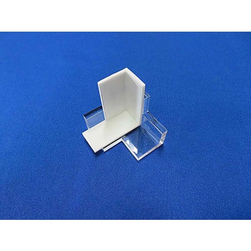 Shimomura Alec "Shokunin Katagi" Clear Acrylic Three-Way Right-Angle Triangle for Plastic Models, AL-K219