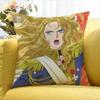 Lady Oscar Rose of Versailles   Various Sizes Square Pillow Case For Car Home Bedchamber Decor