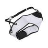 Adjustable Archery Chest Guard Breathable Archery Chest Protector for Outdoor Sport Shooting Breast ProtectionWhite