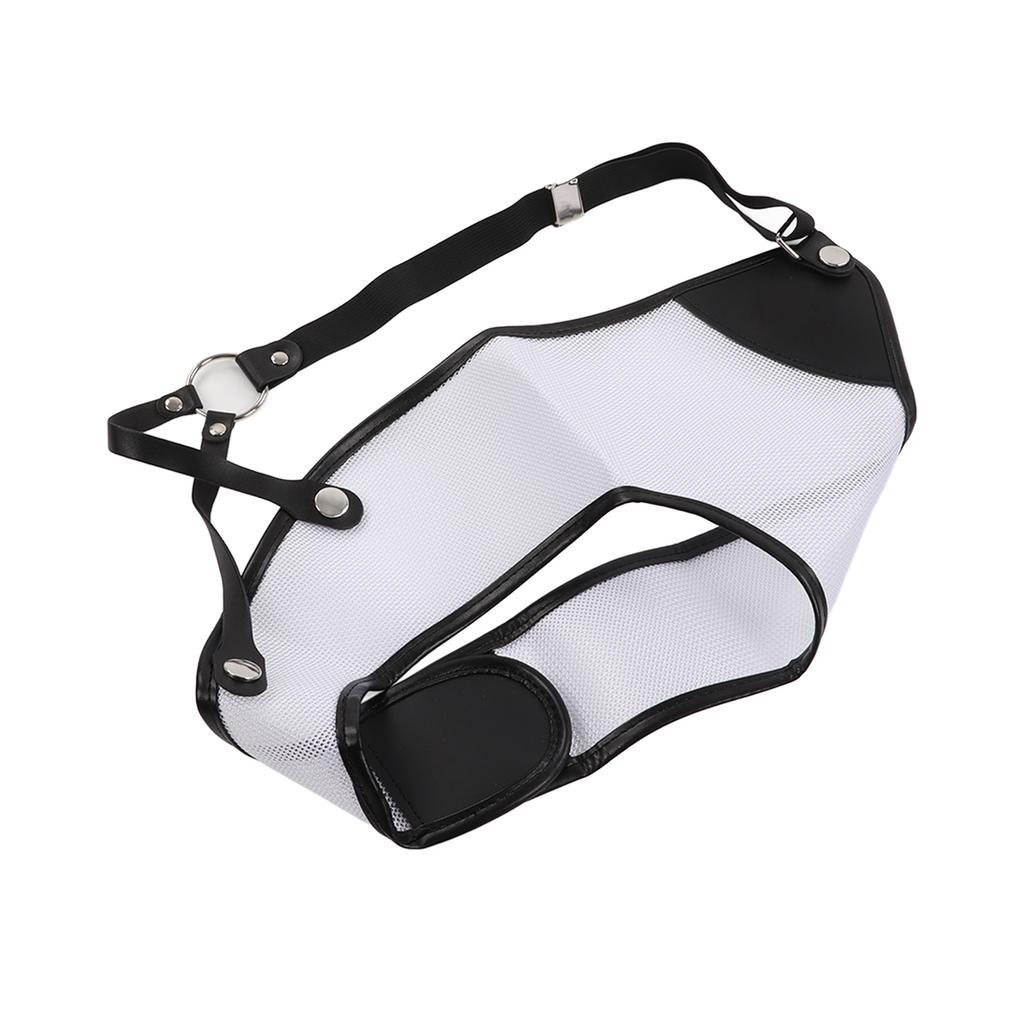 Adjustable Archery Chest Guard Breathable Archery Chest Protector for Outdoor Sport Shooting Breast ProtectionWhite