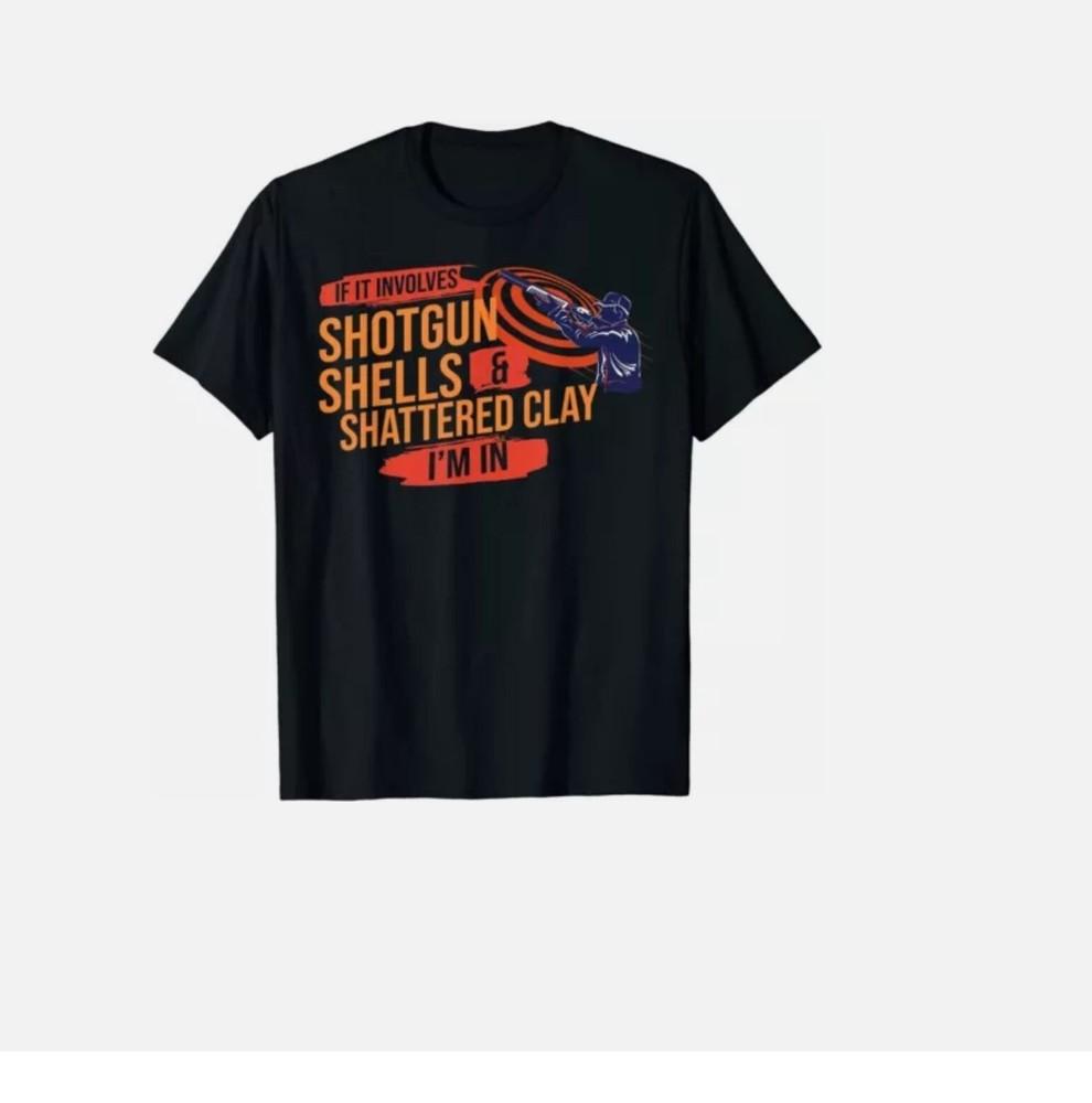 

Спортивная стрельба по тарелочкам Подарок Стрельба на траншее Стрельба на стенде Футболка 4XL