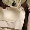 Sexy Slimming Lace Camisole with Built-in Bra Pads for Women