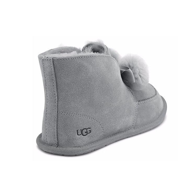 UGG Kallen Fleece Lined Warm Snow Boots Women Boots Gray 1110709-SEL