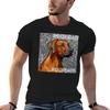 Portret Rhodesian Ridgeback Koszulka Unisex koszulka z grafiką koszulka Unisex 100% bawełna marka premium Koszulka Unisex bawełna 100% Koszulka