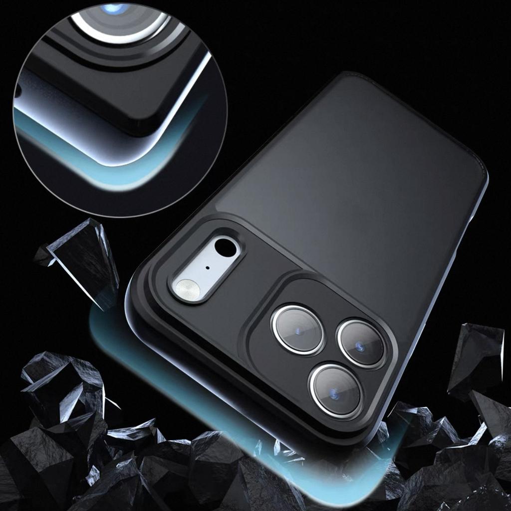 For Apple iPhone 17 Pro Frosted Case iPhone 17 Pro Funda Coque Matte Transparent PC Shockproof TPU Phone Cover iPhone 17 Pro