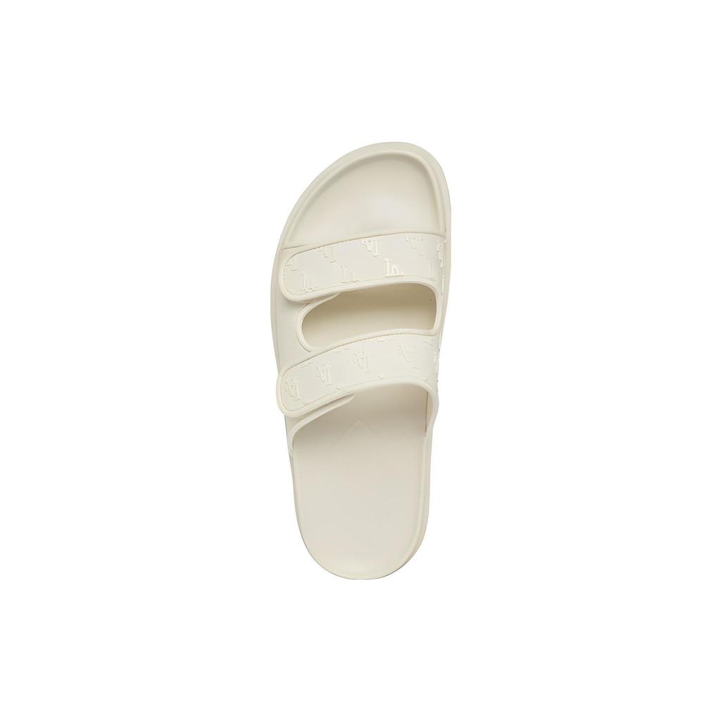 MLB Slipper Chunky Bouncer Slide Sandals Unisex Footwear White 3ALPCBT33-07WHS