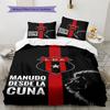 Alajuelense Logo Pattern Bedding Set Quilt Cover Pillowcase Home Decor Gift (1 * duvet cover + 2 * pillowcase, without core)