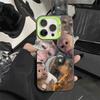 Funny Monkey Hard Phone Case For IPhone 14 15 11 12 13 16 Pro Max 7 8 14 15 Plus 12 13Mini X XS Shockproof Slim Trendy  Cover