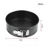 Round Cake Pan Non-Stick Removable Bottom Carbon Steel Bake Mould Bakeware Kitchen Accessories