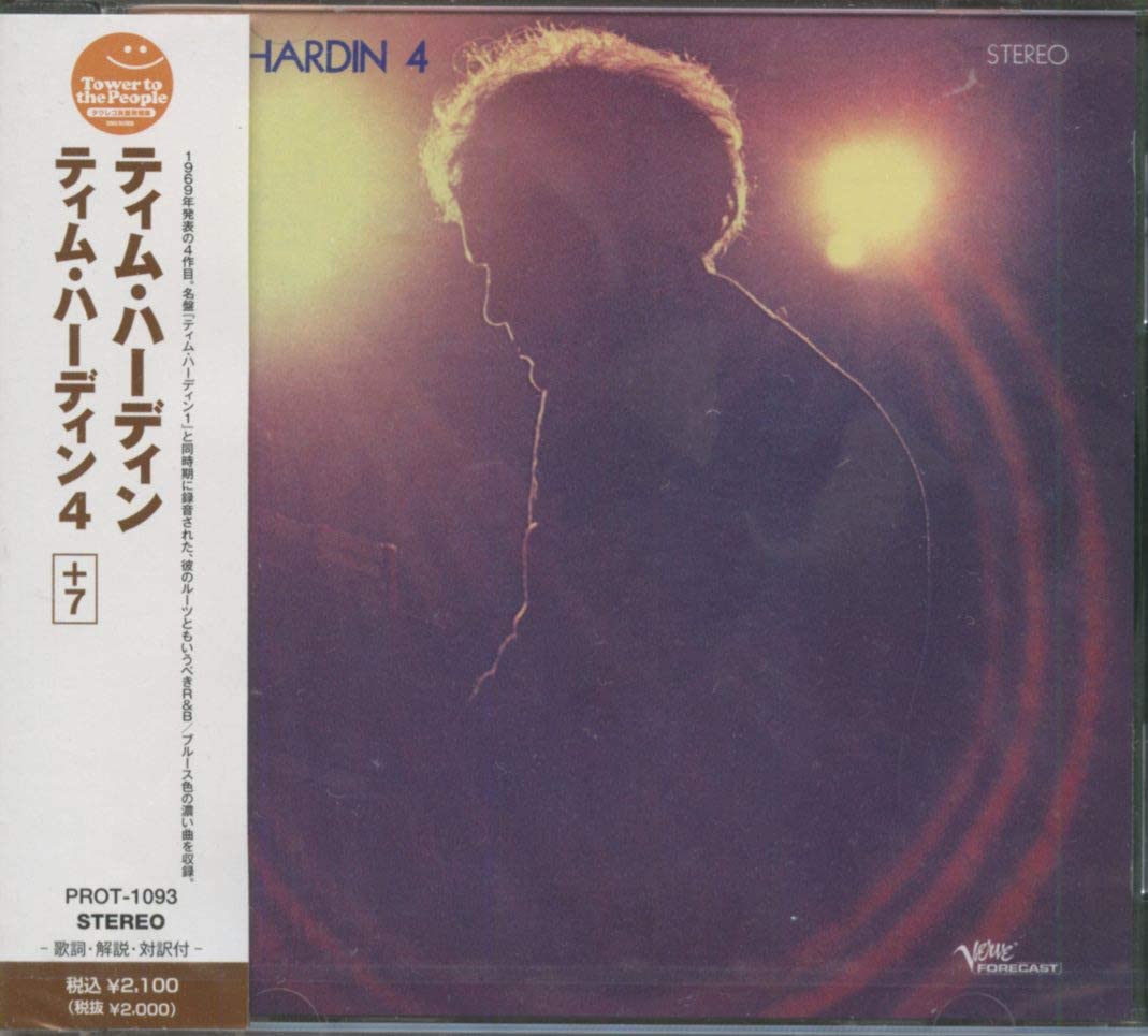 

CD TIM HARDIN TIM HARDIN - Tim Hardin PROT1093 Japan ObiMusic Others Used
