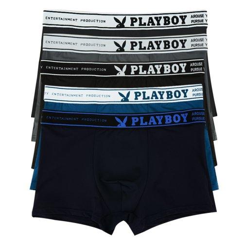 [Playboy] Мужской набор из 5 боксеров-брифсов PMD2110 [Отправка из Кореи] 100% Оригинал A 95