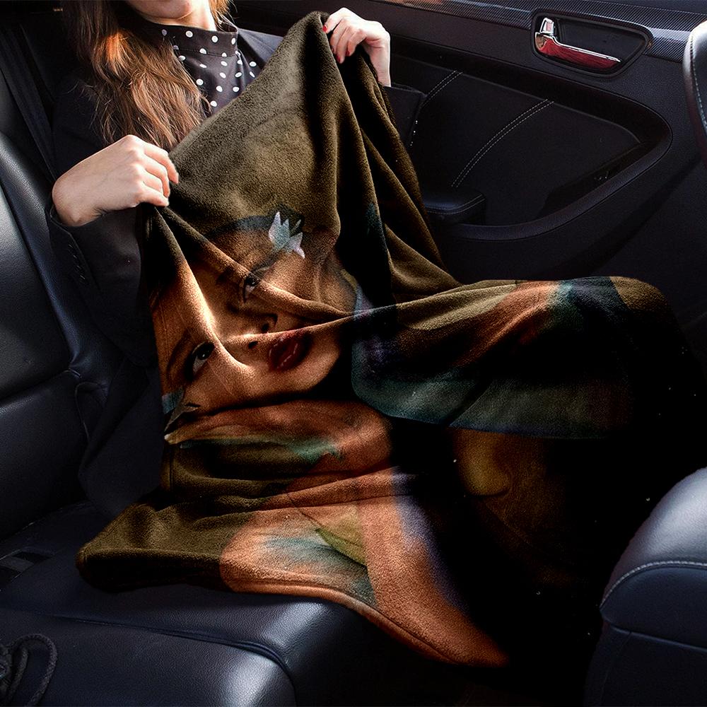 Moonlight Blanket Soft Throw Blanket For Home Bedroom Bed Sofa Travel Office Solid Christmas Blanket