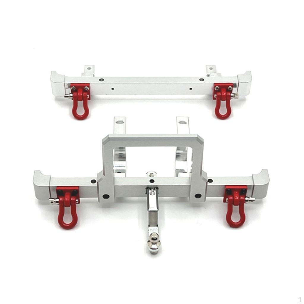 Aluminum Front and Rear Guards for 1:12 RC Crawler Models