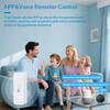 1~4PCS Tuya WiFi Temperature Humidity Sensor Smart Sensor APP Remote Control For Smart Home Support SmartLife Yandex Alexa