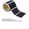 120Pcs/Roll Label Stickers Reusable Round Rectangle Self-Adhesive No Residue Removable Sticky Labels