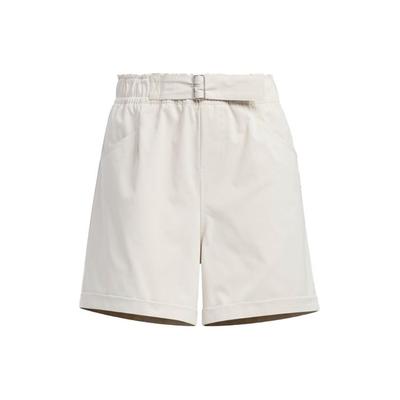 Neo Unifarbene Lockere Sportshorts Damen Unterteile Fallow-Brown IP3904