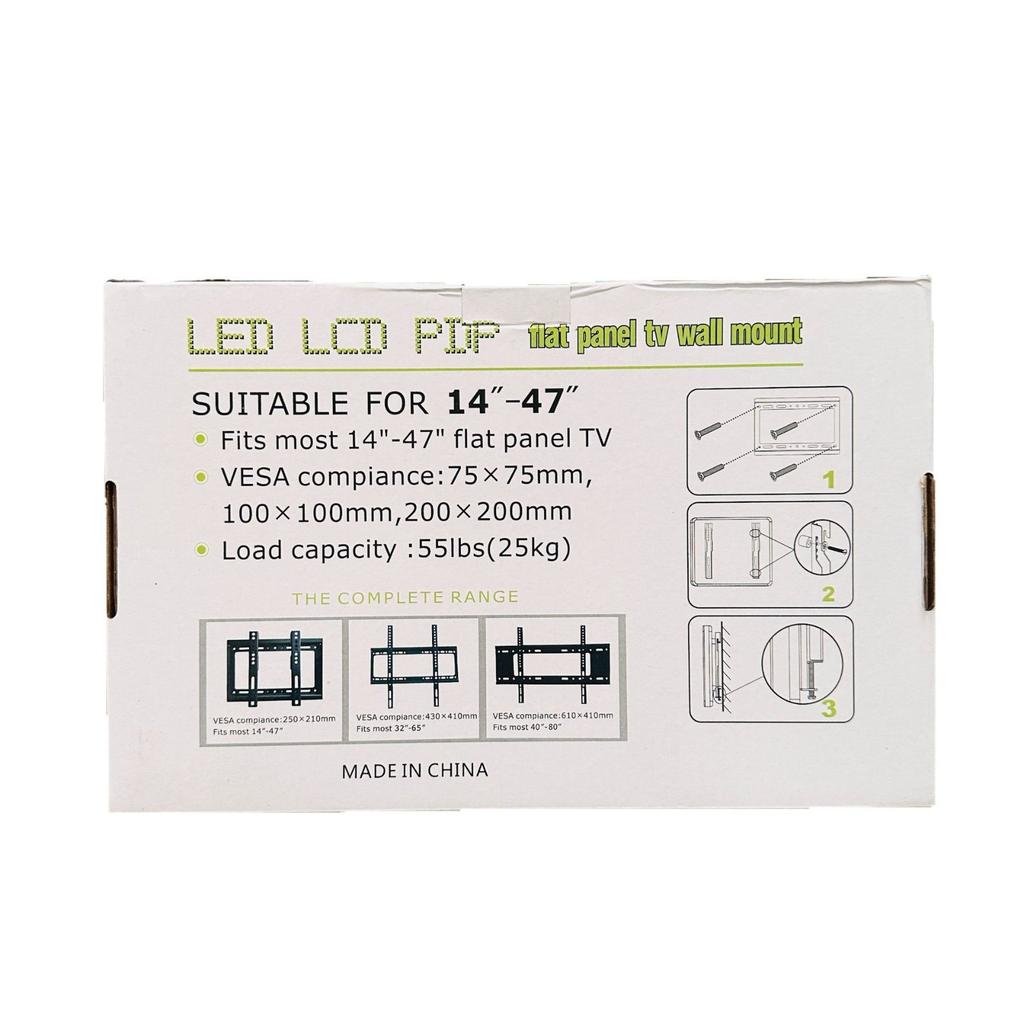 Universal Fixed Wall Mount for 14-42 inch LCD TVs and Monitors