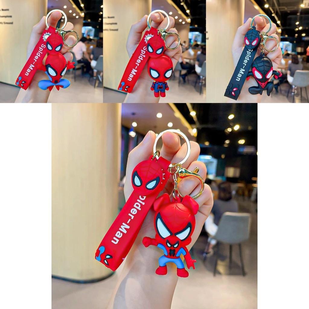 Stylowy breloczek do kluczy Spiderman Kreatywny silikonowy breloczek do toreb i na prezenty