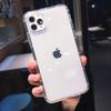 Airbag Hemming Is Suitable For Iphone16Promax Mobile Phone Case 15 Transparent Apple 14Plus Soft 17 Tide Pro